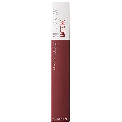 Produktbild: Maybelline New York Lippenstift, Super Stay Matte Ink, Flüssig, matt und langanhaltend, Nr. 50 Voyager, 5ml
