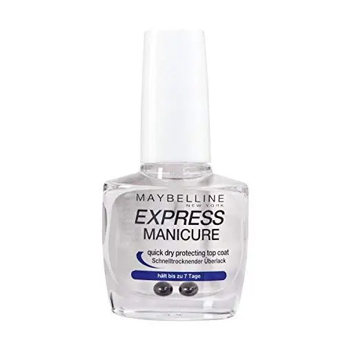 Produktbild: Maybelline New York Nagelpflege, Express Manicure Schnelltrocknender Überlack, Transparent