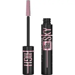 Produktbild: Maybelline New York Wimperntusche für extreme Länge und volles Volumen, Mascara mit wimpernverlängerndem Effekt, Lash Sensational Sky High Cosmic Black, Schwarz, 1 x 7,2 ml