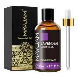 Produktbild: MAYJAM Lavendel Ätherisches Öl 30ML, Lavendelöl für Diffusor, Luftbefeuchter, DIY, Home，Wardrobes
