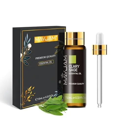 Produktbild: MAYJAM Salbei Ätherisches Öl 10ML, Salbeiöl für Diffusor, Luftbefeuchter, DIY, Home，Wardrobes