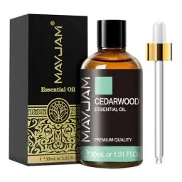 Produktbild: MAYJAM Zedernholz Ätherisches Öl 30ML, Zedernholzöl für Diffusor, Luftbefeuchter, DIY, Home，Wardrobes