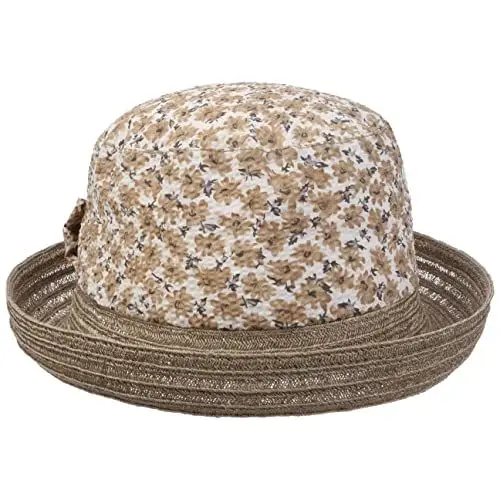 Produktbild: Mayser Noemi Stoffhut Baumwollhut Gartenhut Reisehut Damenhut Damen - Made in The EU Sommer Frühling-Sommer - One Size beige