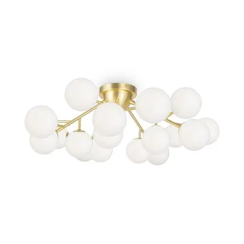 Produktbild: Maytoni Moderne Kronleuchter Dallas 20 xG9 excl. Gold aus Metall Energieeffizient 28W für Küche, Schlafzimmer, Wohnzimmer, Esszimmer, Lobby