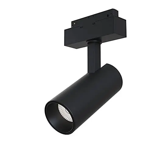 Produktbild: Maytoni Focus LED Strahler für Magnetschienensysteme, Track Lighting, Schwarz, 360 Grad verstellbar, aus Aluminum, 4000K, 1500lm, 15W für Wohnzimmer, Schlafzimmer, Küche, Flur