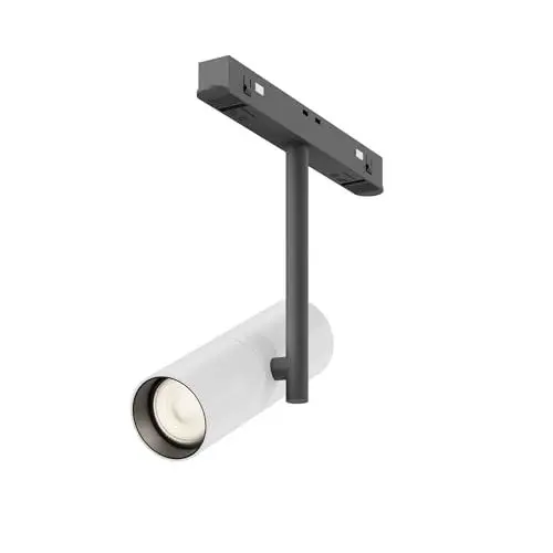 Produktbild: Maytoni Schienenleuchte Elti Aluminium Weiß und Schwarz LED 862 lm 3000 K CRI 90 Moderner Industriestil für Wohnzimmer, Schlafzimmer, Küche