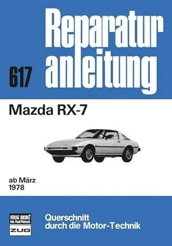 Produktbild: Mazda RX-7 ab 03/78 (Reparaturanleitungen)