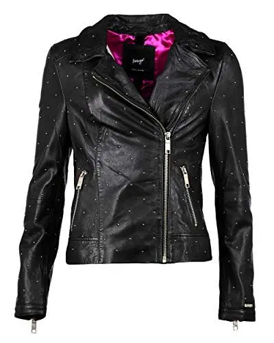 Produktbild: MAZE Damen Lederjacke Pin Schwarz L