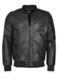 Produktbild: MAZE Herren Lederblouson 42021205 Black M Black