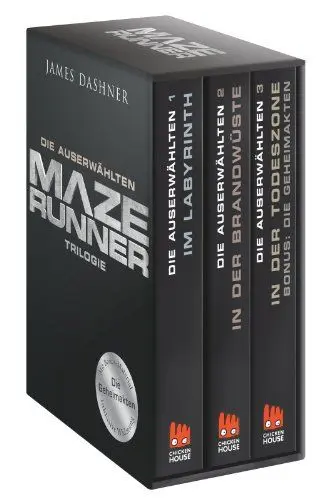 Produktbild: Maze Runner-Trilogie - Die Auserwählten: Schuber mit Bonusmaterial: Die Auserwählten, Im Labyrinth·· Die Auserwählten, In der Brandwüste·· Die ... (Die Auserwählten – Maze Runner)