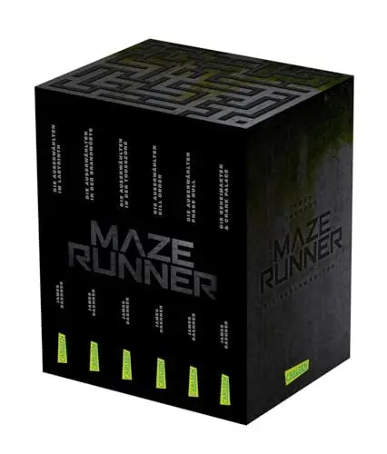 Produktbild: Maze-Runner-Schuber (6 Bände im Taschenbuch-Schuber inklusive Bonusband mit »Crank Palace« und »Die Geheimakten«): Sammelband (Die Auserwählten - Maze Runner)