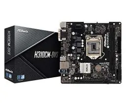Produktbild: MB ASRock H310CM-DVS 1151 M-ATX D-Sub/DVI DDR4 retail