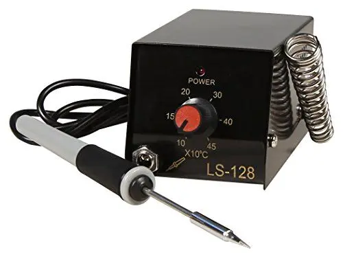 Produktbild: MC POWER - Lötstation | LS-128 | inkl. Micro-Lötkolben 8W, 100-450°C | für Hobby und Beruf | ideal für Einsteiger