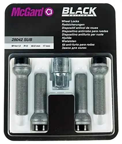 Produktbild: Mc Gard 28.042 SUB Satz-Radsicherungsschrauben, Chrom