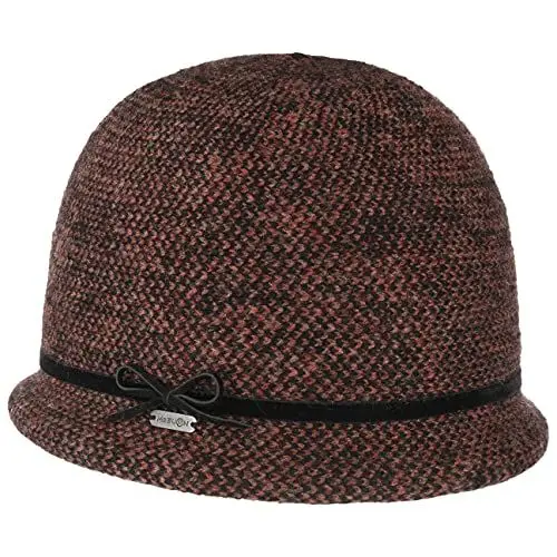 Produktbild: McBURN Helga Strickhut Damenhut Stoffhut Wollhut Winterhut Damen - Made in Italy Winter Herbst-Winter - One Size rost