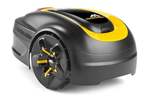 Produktbild: McCulloch Mähroboter ROB S800: Elektrischer Rasenmäher für Gärten bis 800 qm, Schnitt 20-50 mm, Steigung 35%, Mulchfunktion (00097-05.131.25)