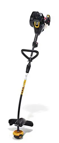Produktbild: McCulloch Trimmer TRIMMAC: Motorsense mit 40 cm Arbeitsbreite, geteiltes Führungsrohr, Doppelfaden-Nachführung, verstellbarer Handgriff, mit Kombischutz (Art.-Nr. 00096-72,562.01)