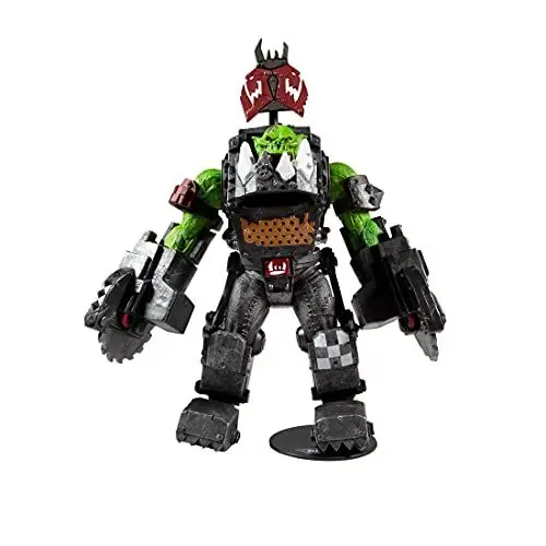 Produktbild: McFarlane 40k Actionfigur Ork Meganob with Buzzsaw 30 cm, 11978, Mehrfarbig