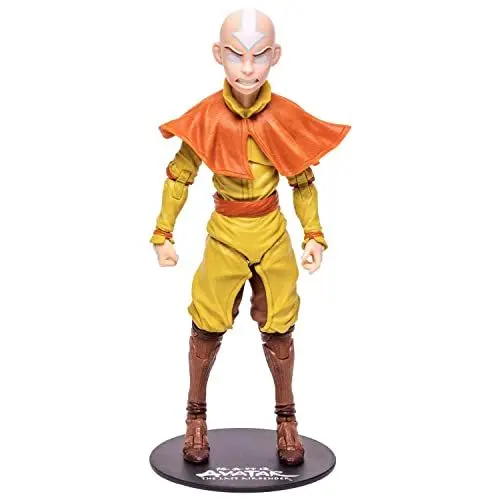 Produktbild: McFarlane Avatar - Der Herr der Elemente Actionfigur Aang Avatar State (Gold Label) 18 cm