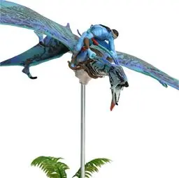 Produktbild: McFarlane BANDAI Avatar – Figuren große Deluxe-Box Jake Sully & Banshee TM16396