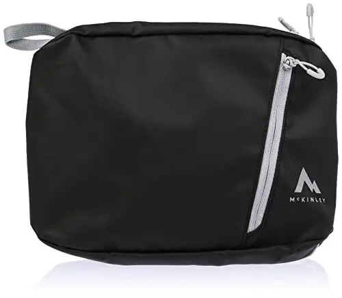 Produktbild: McKINLEY Unisex – Erwachsene Kulturbeutel-289283 Kulturbeutel, Black Night/Grey Lig, 24x18x9cm