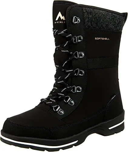 Produktbild: McKinley Damen Viviana III AQX Stiefel, Black/White, 38 EU