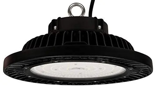 Produktbild: McShine - LED-Hallenstrahler UFO Lampe I UFO-200 I Ø33cm Industrie-Lampe 200W, 28.000 lm, neutralweiß 4000K, Schutzklasse IP66, 120°, 90-305V als Werkstatt Deckenleuchte