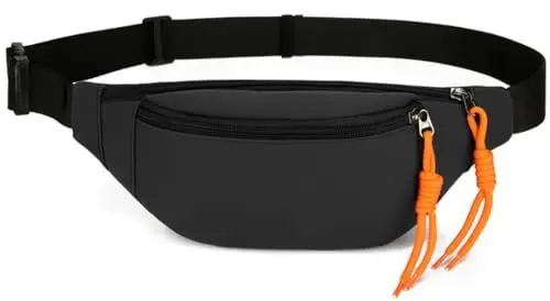 Produktbild: MCXKJ Bauchtasche Herren und Damen Klein Bauchtasche,Verstellbarer Gürtel für Radfahren, Laufen, Joggen, Reisen, Training, Radfahren, Fitness, Wandern