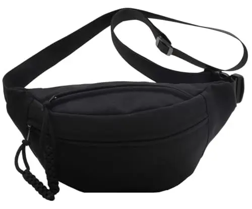 Produktbild: MCXKJ Große Bauchtasche Herren und Damen,Verstellbarer Gürtel Brusttasche für Radfahren, Laufen, Joggen, Reisen, Training, Radfahren, Fitness, Wandern