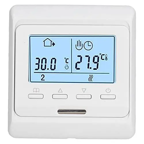 Produktbild: ME5516 AC230V 50/60Hz Smart Thermostat Programmierbares LCD-Thermostat HLK-Zubehör Temperatureinstellung 5-95℃ für Fußbodenheizung Wasserheizung(16A)