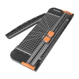 Produktbild: Meafeng Papierschneider 12 Zoll A4 Papier Schneidemaschine Schneidegerät Papier Cutter mit 2 Klingen Automatischer Sicherheit Schutz und Seitenlineal für Papier, Fotos, Handwerksprojekt, Etikett