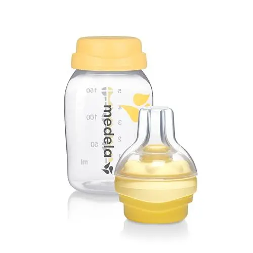 Produktbild: Medela Calma Flaschensauger, Babyflaschensauger zur Verwendung mit Auffangflaschen von Medela, Ohne BPA hergestellt, Luftregelsystem, 150 ml