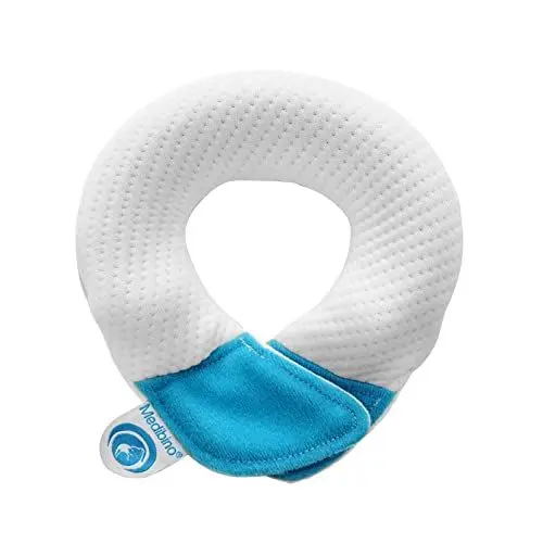 Produktbild: Medibino® | Medizinisch patentiertes Babykissen gegen Plattkopf, Kopfverformungen und Flachkopf | Blau