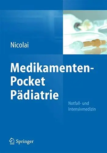 Produktbild: Medikamenten-Pocket Pädiatrie - Notfall- und Intensivmedizin