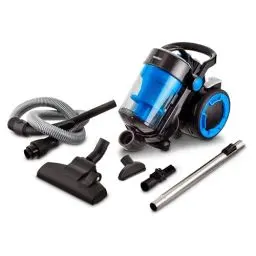 Produktbild: MEDION Beutelloser Zyklon-Staubsauger P4000 (900 Watt Leistung, 4,3 Liter Staubbehälterkapazität, waschbarer HEPA 13 Filter, 11 m Arbeitsradius, MD 11906) blau