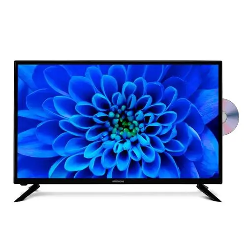 Produktbild: MEDION E13227 (MD 30327) 80 cm (32 Zoll) HD Fernseher (integrierter DVD-Player, Triple Tuner Receiver DVB-T2 DVB-C DVB-S2, 2 x HDMI, VGA, USB, Mediaplayer, CI+)