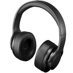 Produktbild: MEDION E62661 Kopfhörer (Overear, Bluetooth 5.1, kabellos, Freisprechfunktion, integrierter Akku, Mikrofon, USB-C, bis zu 38 Stunden, AUX-Anschluss) schwarz