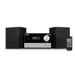 Produktbild: MEDION E64088 Micro Audio System Kompaktanlage (DAB+, CD-Player. PLL UKW Radio, Bluetooth, USB Anschluss, Sleeptimer, MP3, LCD-Display mit 12/24 Std. Anzeige)