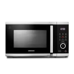 Produktbild: MEDION Mikrowelle mit Heißluftfritteusenfunktion (25 Liter, 1.500 Watt Heißluft, 900 Watt Mikrowelle, 9 Automatikprogramme, Popcorn-Taste, Auftaufunktion, LED Display, MD11499)