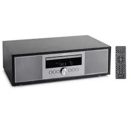 Produktbild: MEDION P64145 All in One Audio System (DAB+, CD, MP3, PLL UKW Radio, USB, Kompaktanlage, Elegantes Design, Weckfunktion, Sleep Einschlafautomatik)