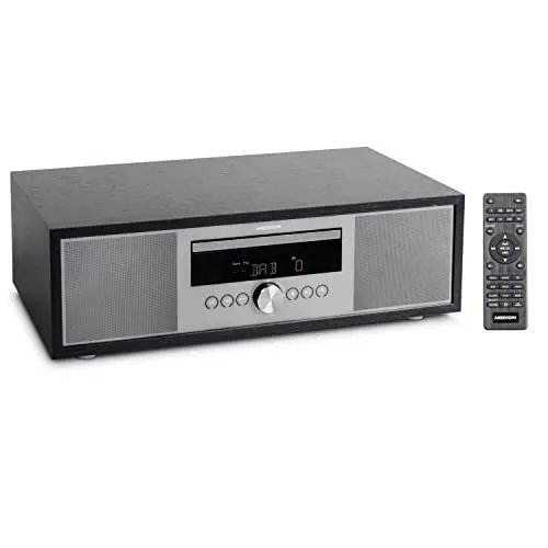 Produktbild: MEDION P64145 All in One Audio System (DAB+, CD, MP3, PLL UKW Radio, USB, Kompaktanlage, Elegantes Design, Weckfunktion, Sleep Einschlafautomatik)