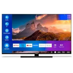 Produktbild: MEDION X14323 (MD 30960) 108 cm (43 Zoll) QLED Fernseher (Smart TV, 4K, Dolby Vision HDR, Dolby Atmos, Netflix, Prime Video, PVR, Bluetooth, MEMC, Micro Dimming)
