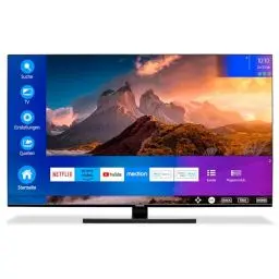 Produktbild: MEDION X15528 (MD 30962) 138,8 cm (55 Zoll) QLED Fernseher (Smart TV, 4K, Dolby Vision HDR, Dolby Atmos, Netflix, Prime Video, PVR, Bluetooth, MEMC, Micro Dimming)