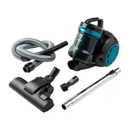 Produktbild: MEDION Zyklon-Staubsauger 800 Watt Leistung, 2 Liter Staubbehälterkapazität, 5 m Arbeitsradius, waschbarer EPA-Filter E12, MD 19407, blau