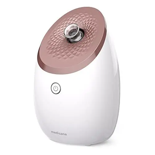 Produktbild: medisana DS 600 Nano-Ionen Gesichtssauna, Gesichtsdampfer für eine porentiefe Gesichtsreinigung mit UV-Technologie und Überhitzungsschutz, Timerfunktion und Abschaltautomatik