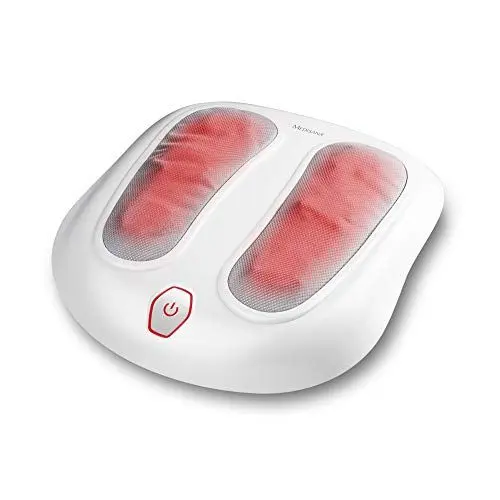 Produktbild: Medisana FM 883 Shiatsu-Fußmassagegerät, elektrisches Rückenmassagegerät, 18 Massageköpfe, Rotlichtfunktion, Wärmefunktion, 2 Geschwindigkeiten, durchblutungsfördernde Massage