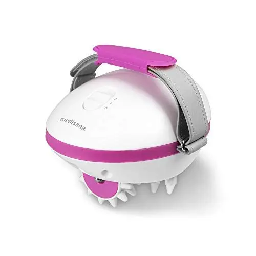 Produktbild: medisana AC 850 Cellulite Massagegerät für straffere Haut, Selbstmassage mit 6 rotierenden Massagerollen und 2 Intensitäten, Massageroller für Bauch, Beine und Po, Lymphdrainage