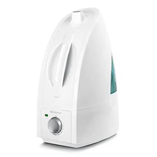 Produktbild: medisana AH 660 Luftbefeuchter Ultraschall, Luftreiniger für Zimmer bis 30m², Vernebler für Schlafzimmer, Wohnzimmer gegen trockene Luft, 4,5 Liter