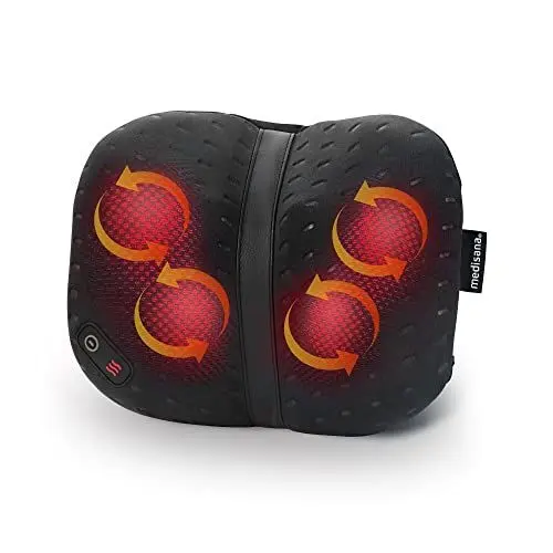 Produktbild: medisana CL 300 Shiatsu-Massagekissen mit Wärmefunktion, individuelle ergonomische Anpassung an den Rücken mit 4 Massageköpfen für Schultern, Rücken, Beine und Nacken