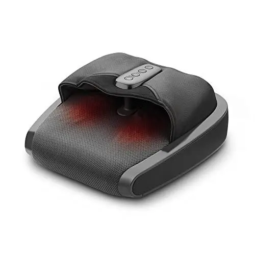 Produktbild: medisana FM 900 Premium Fußmassagegerät mit Wärmefunktion, 2 Geschwindigkeiten, 2in1 Kompressionsmassage für den Fußrücken und Akupressurpunkt-Massage für die Fußsohlen mit Abschaltautomatik